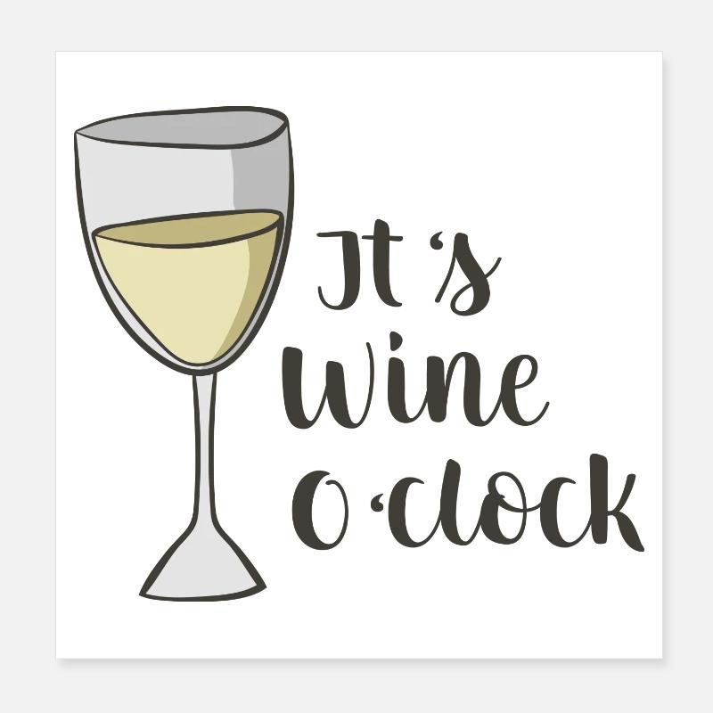Vin Poster 20 x 20 cm