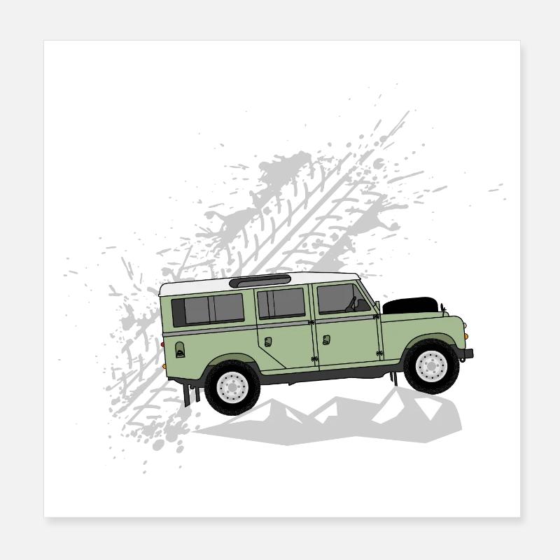 Series 110 Splash Poster 8" x 8" (20x20 cm)