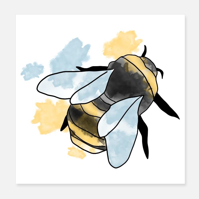 Hummel Poster 20x20 cm