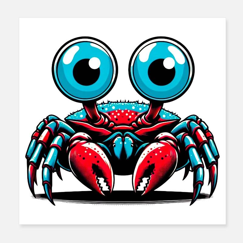 Krebs Poster 20x20 cm