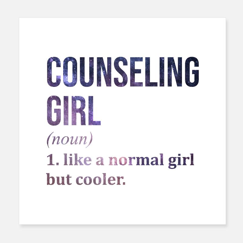 Berater Poster 20x20 cm