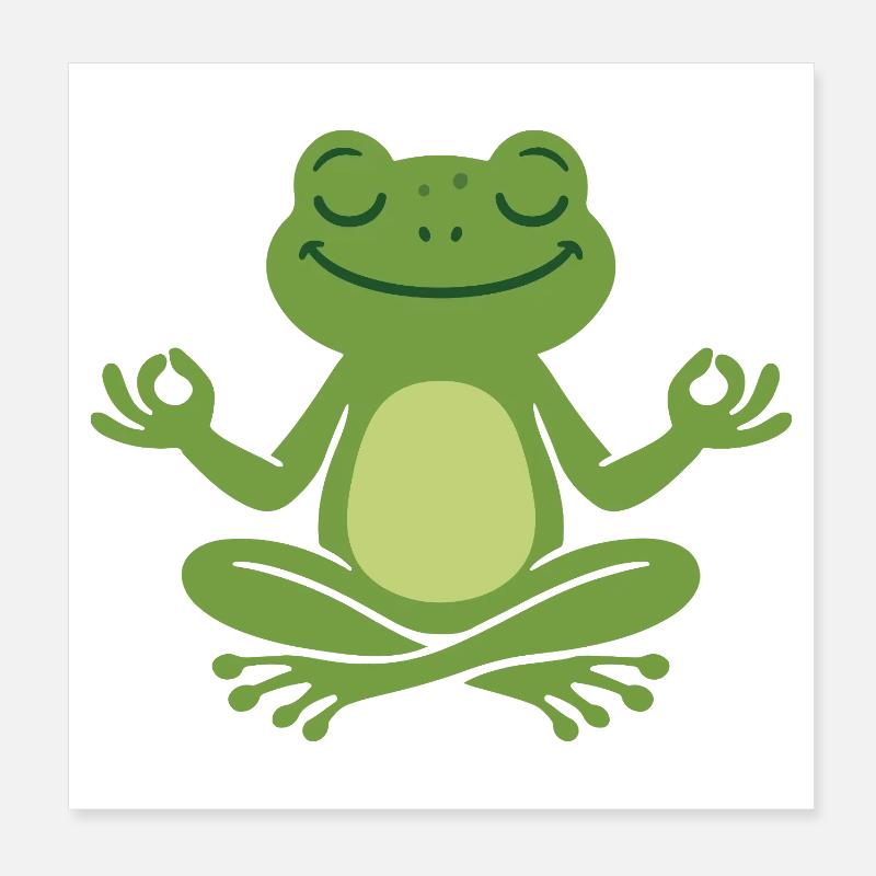 Affirmation de sensibilisation à la santé mentale Poster 20 x 20 cm