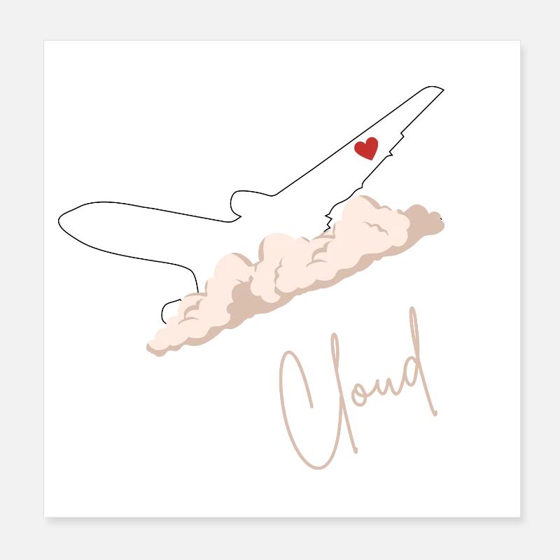 Nous venons d’atteindre un jalon Poster 20 x 20 cm