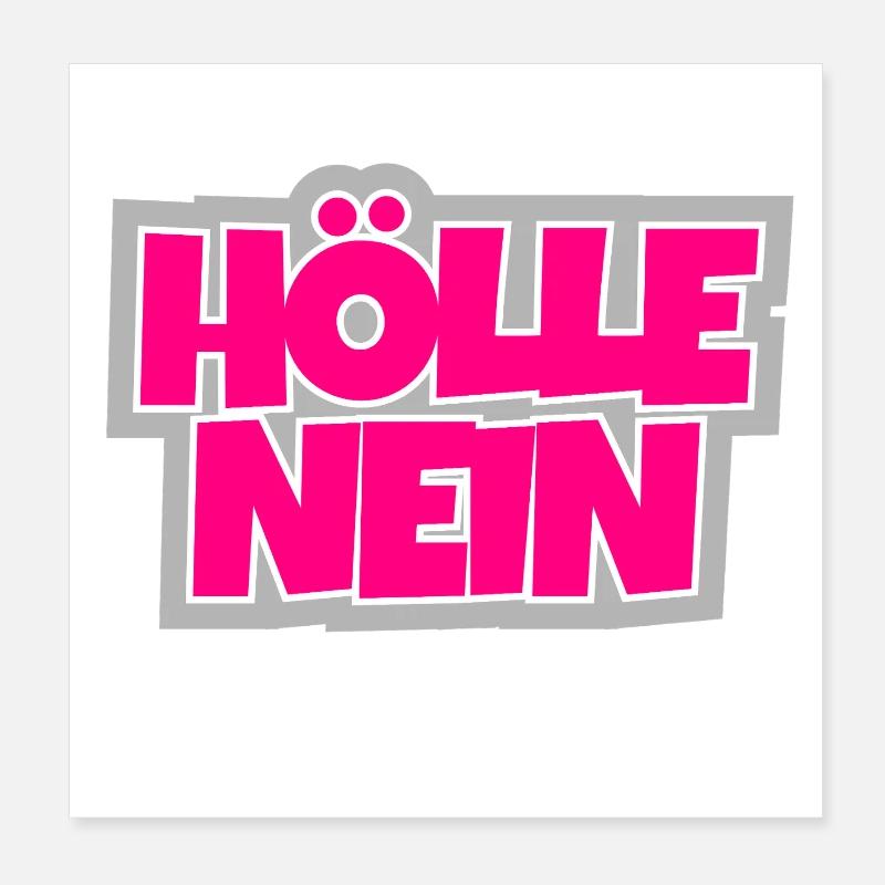 Non, il n’est pas possible d’en dire plus. Poster 20 x 20 cm