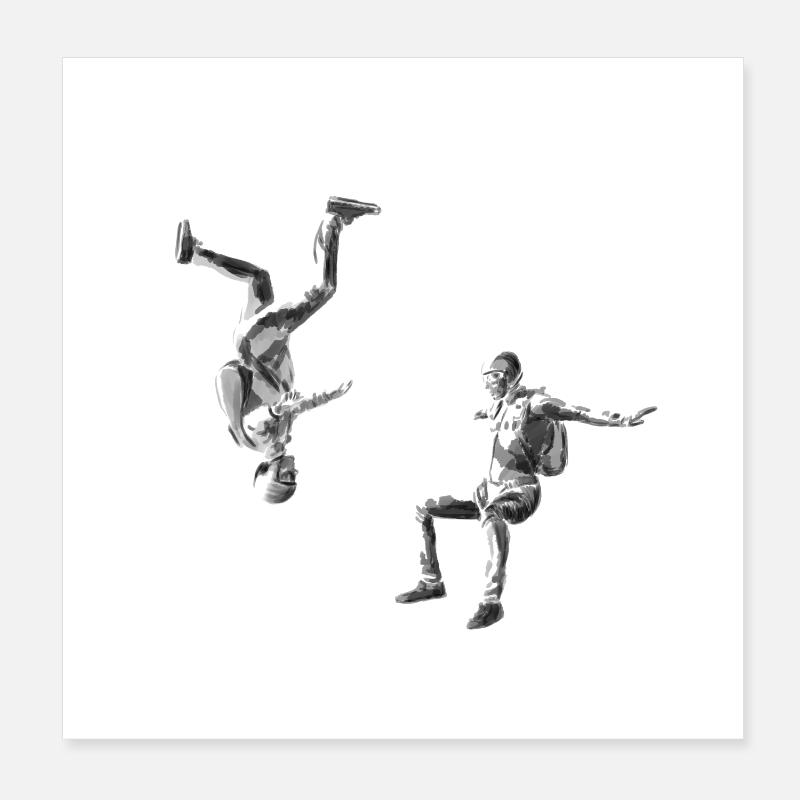 Freestyle Poster 20x20 cm