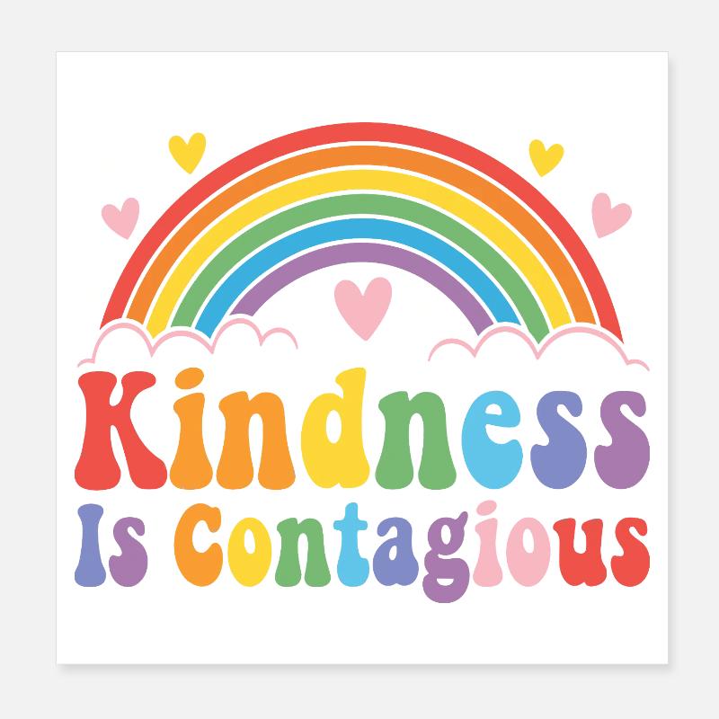 Kindness Emotional Learning Teacher SEL Poster 20 x 20 cm