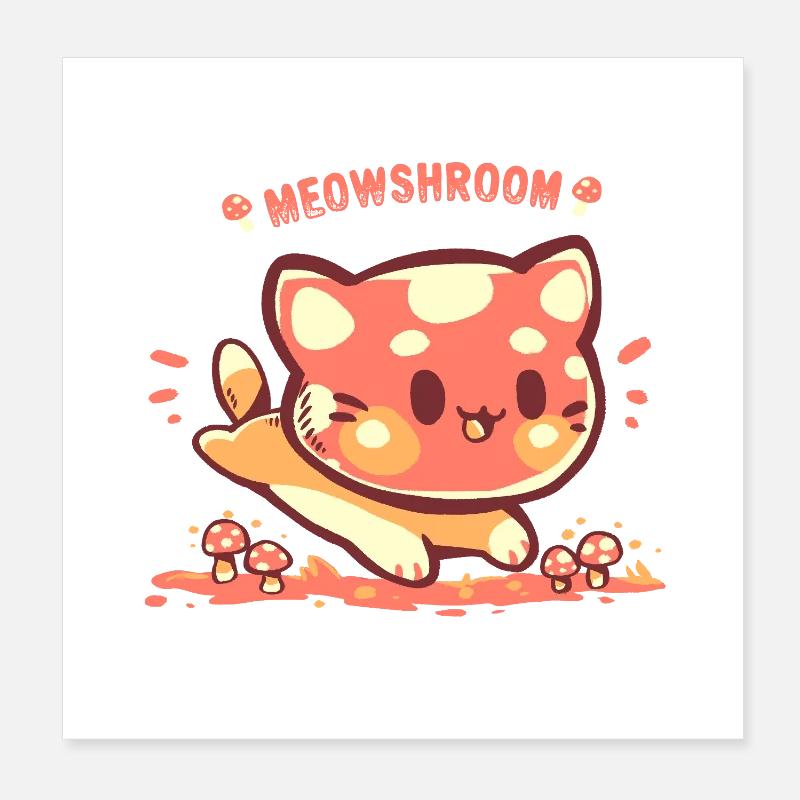 Miaoul Poster 20 x 20 cm