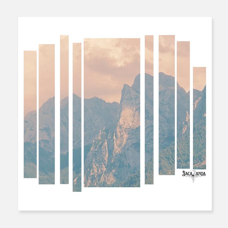 Jacaranda Kaiserblick  Poster 20x20 cm