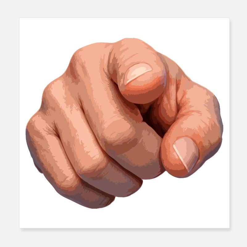 Dotting Clue Illustration Poster 8" x 8" (20x20 cm)