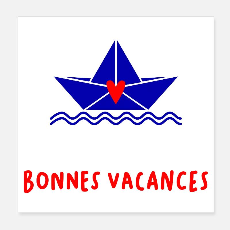 TREVLIG HELG Poster 20x20 cm