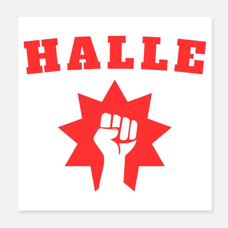 hall Poster 8" x 8" (20x20 cm)
