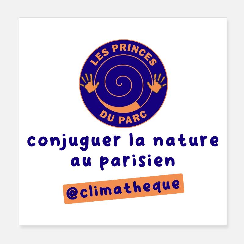 identite_visuelle_du_projet_climatheque Poster 20 x 20 cm