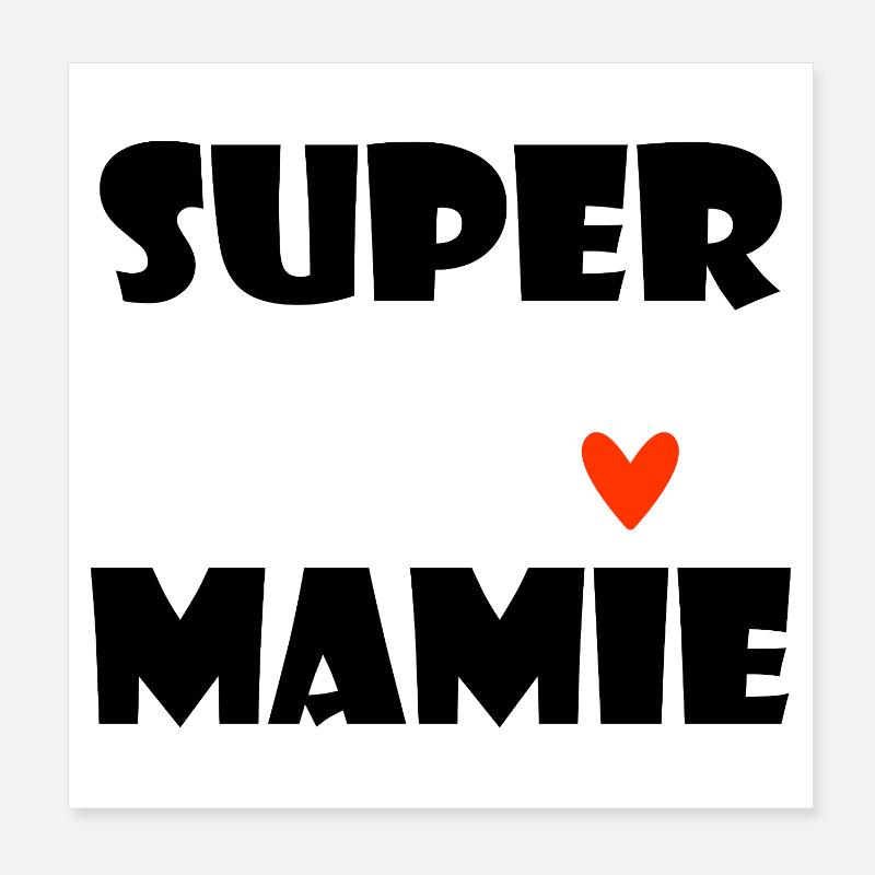 OMA. MAMA. OMA. MUTTERTAG Poster 20x20 cm