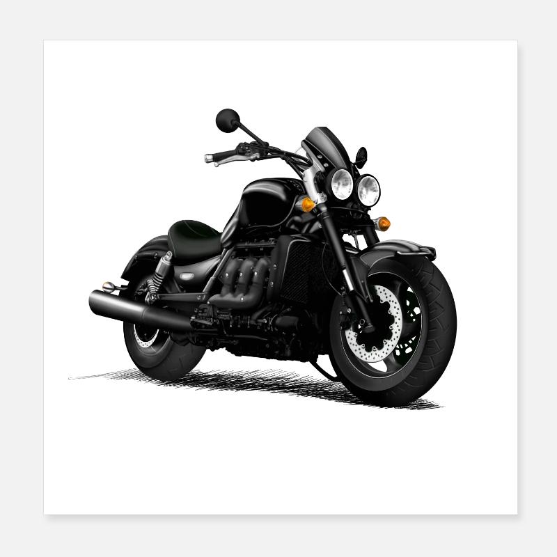 Rocket x Poster 20 x 20 cm