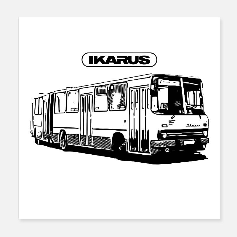 IKARUS 280 Poster 20x20 cm