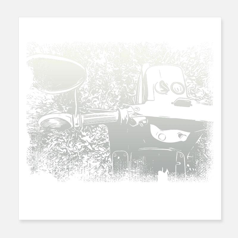 Hirondelle simson KR51 Poster 20 x 20 cm