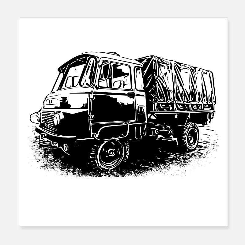 Robur LO 2002 A Poster 20 x 20 cm