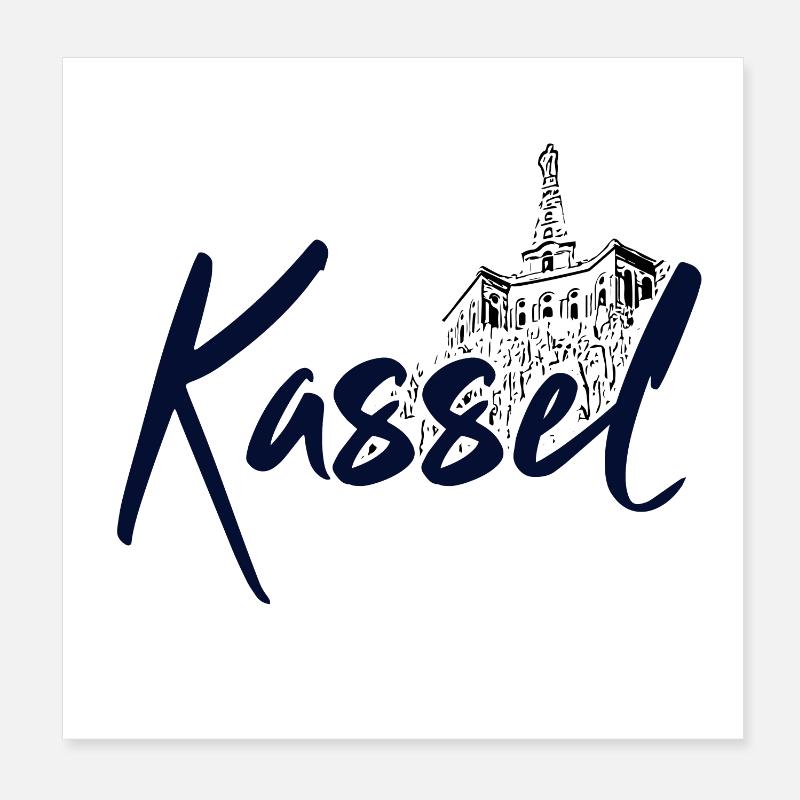 Kassel Poster 20x20 cm