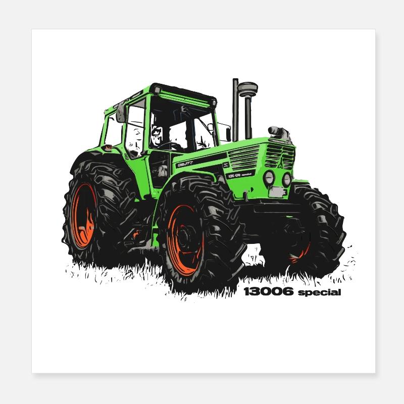 Deutz 13006 Special | Deutz Traktor | Deutz Poster 20x20 cm