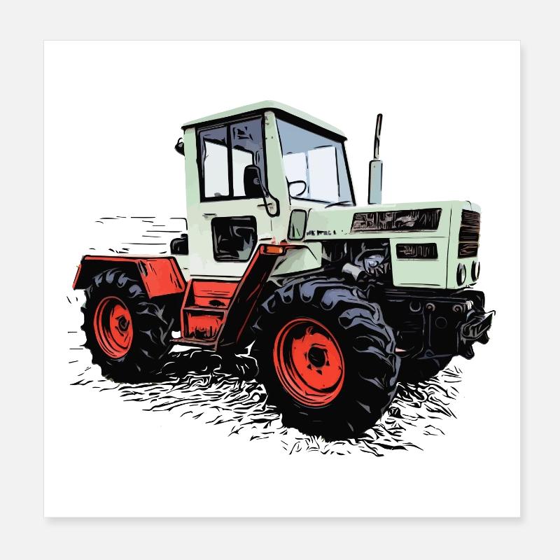 MB trac 65 70 Traktor Poster 20x20 cm