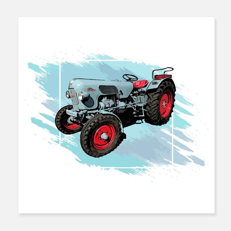 Le Tiger EM 235 Poster 20 x 20 cm