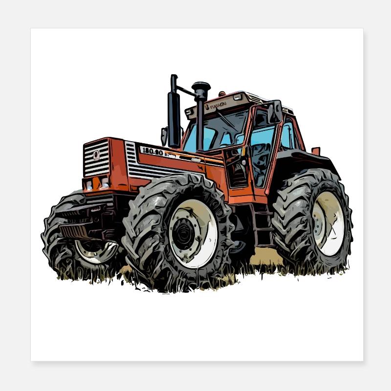 Ackerbeast 100 Poster 20 x 20 cm