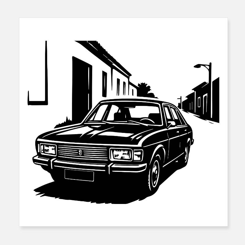 Eastern Bloc Limousine Legend Poster 8" x 8" (20x20 cm)