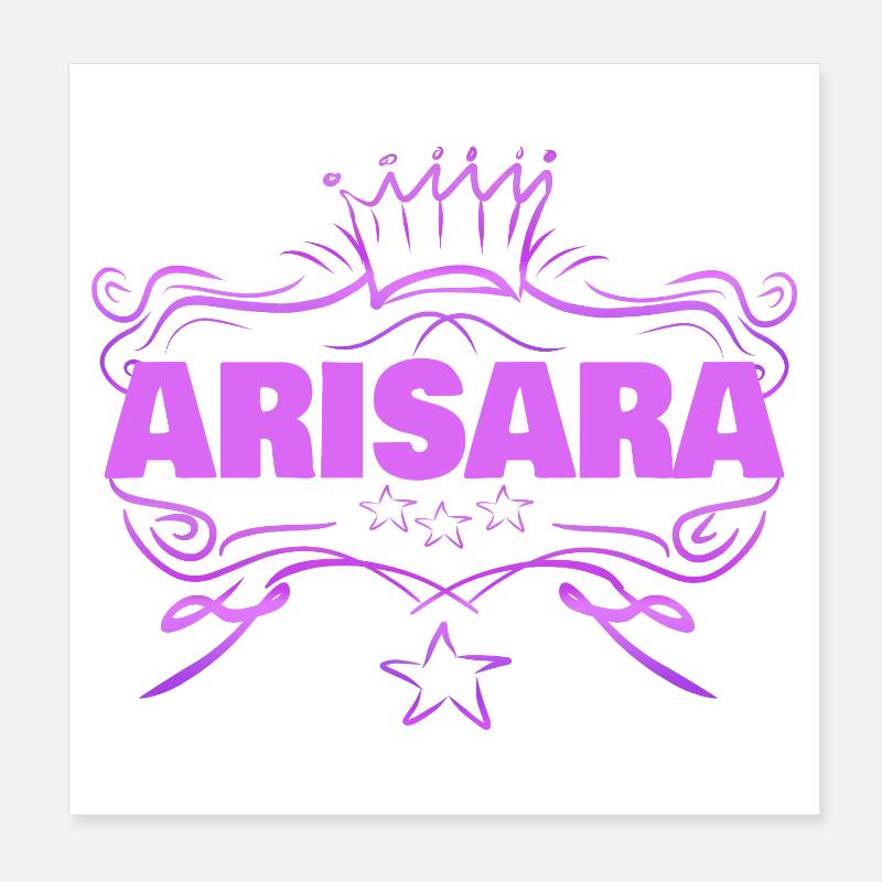 Arisara as a baby Poster 8" x 8" (20x20 cm)