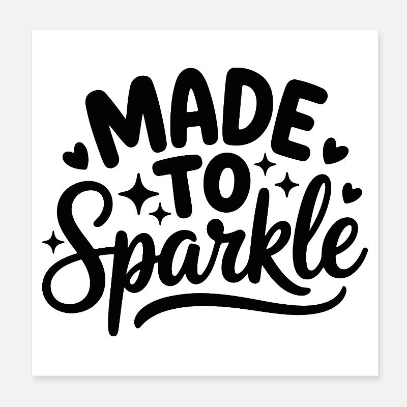 Made to Funkle Poster 20x20 cm