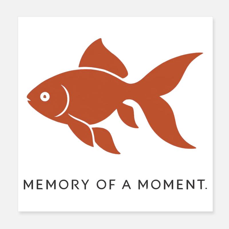 ERINNERUNG AN EINEN MOMENT Poster 20x20 cm