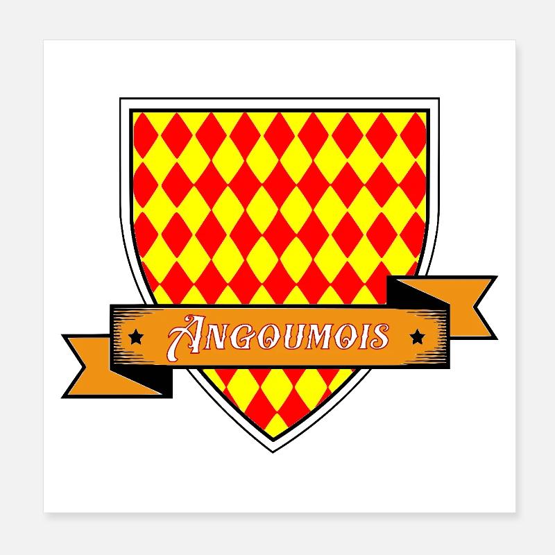 Angoumois Poster 20 x 20 cm