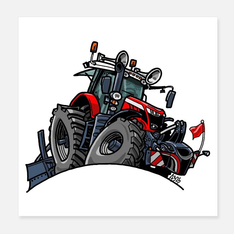 1399-RODE_TREKKER Poster 20 x 20 cm