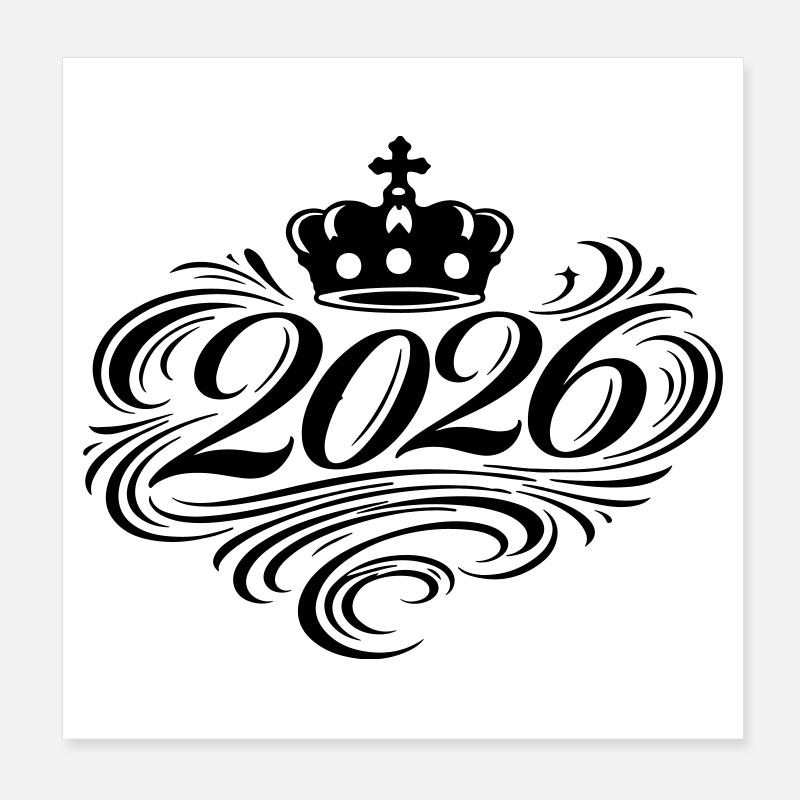 2026 Noble Poster 8" x 8" (20x20 cm)