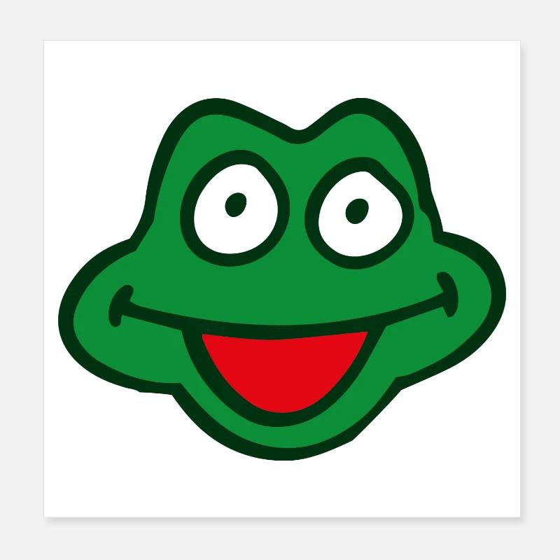 grenouille Poster 20 x 20 cm