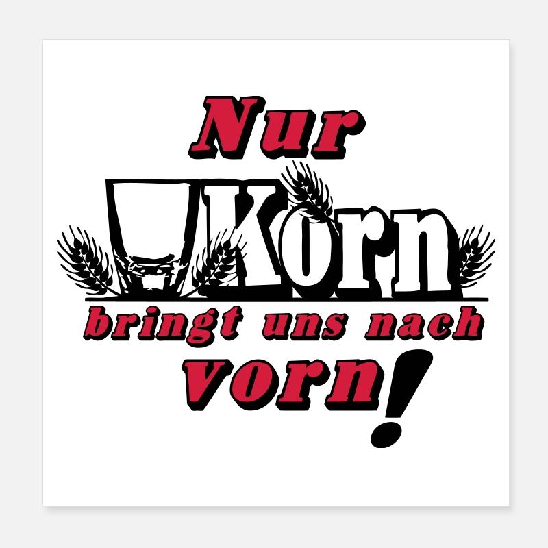 Only corn brings us ... (24) Poster 8" x 8" (20x20 cm)