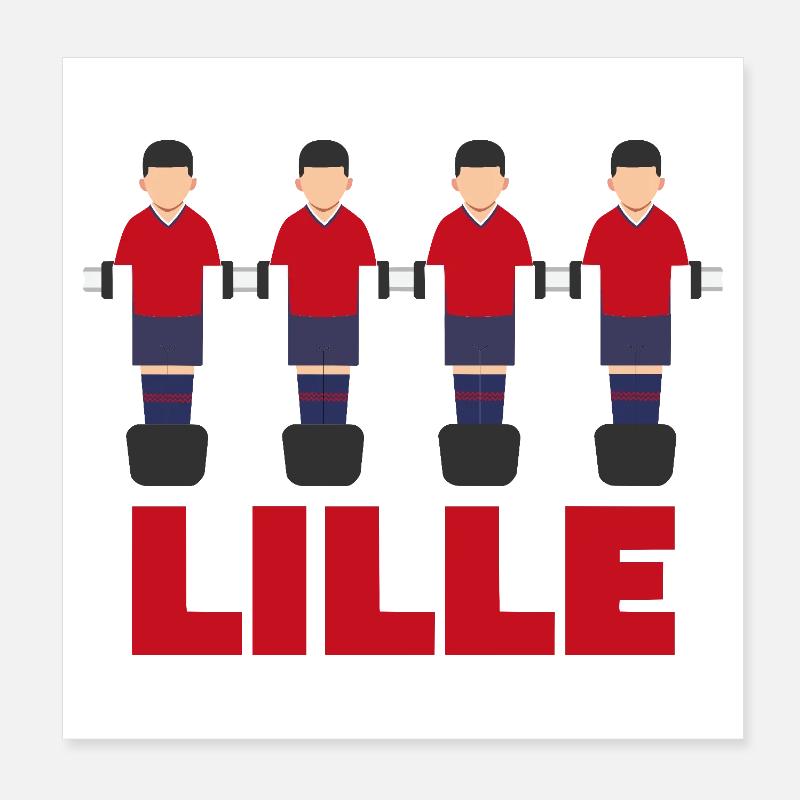 Lille Poster 20 x 20 cm