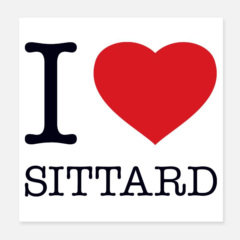 J’adore Sittard Poster 20 x 20 cm