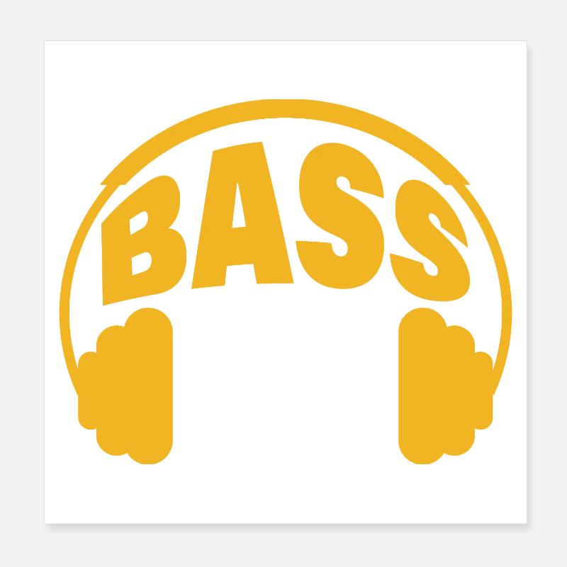 Basso Poster 20x20 cm