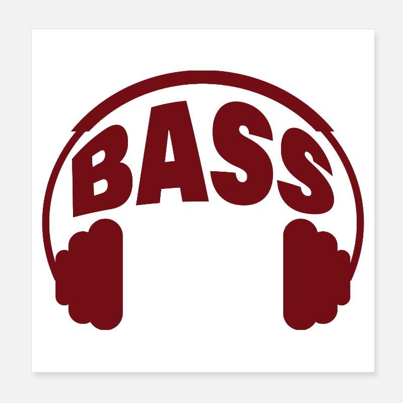 Basse Poster 20 x 20 cm