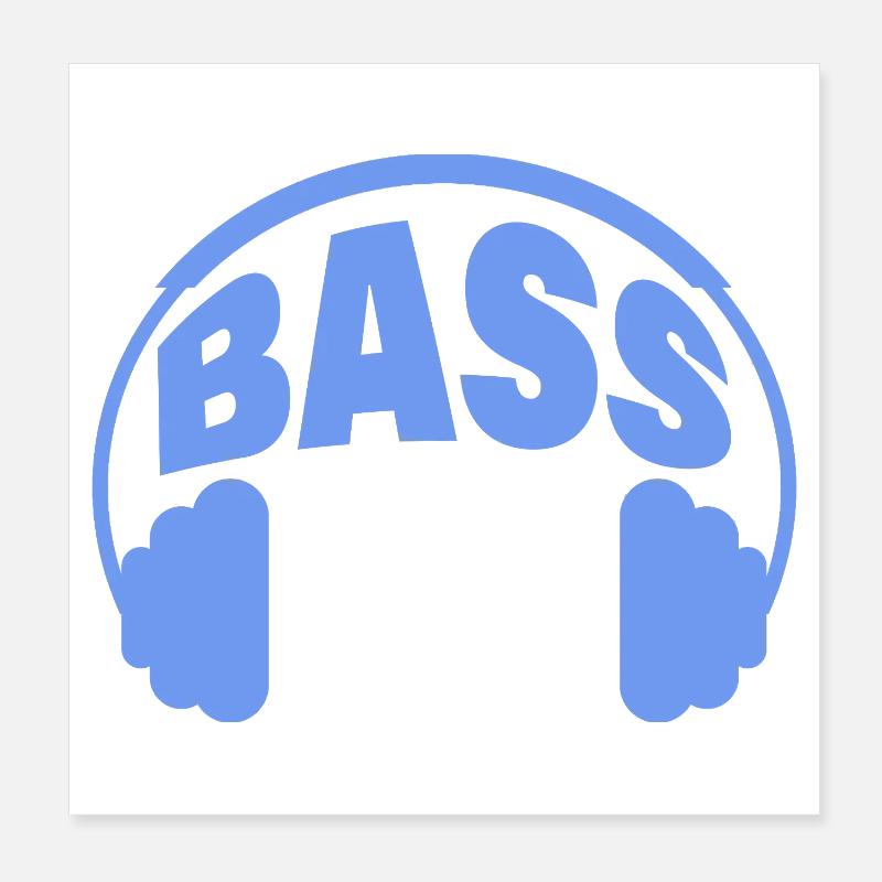 Basse Poster 20 x 20 cm