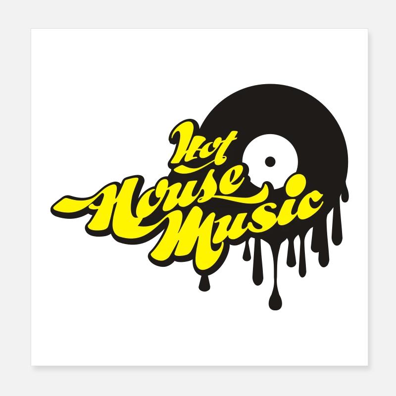 hot house music Poster 20x20 cm