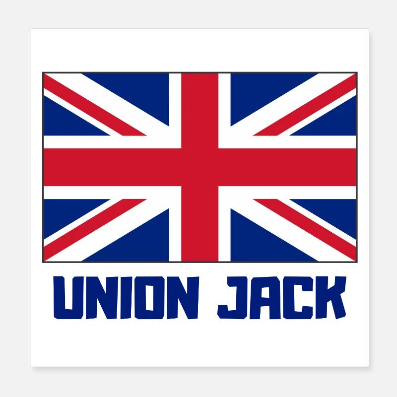 union jack, Angleterre, Londres Poster 20 x 20 cm