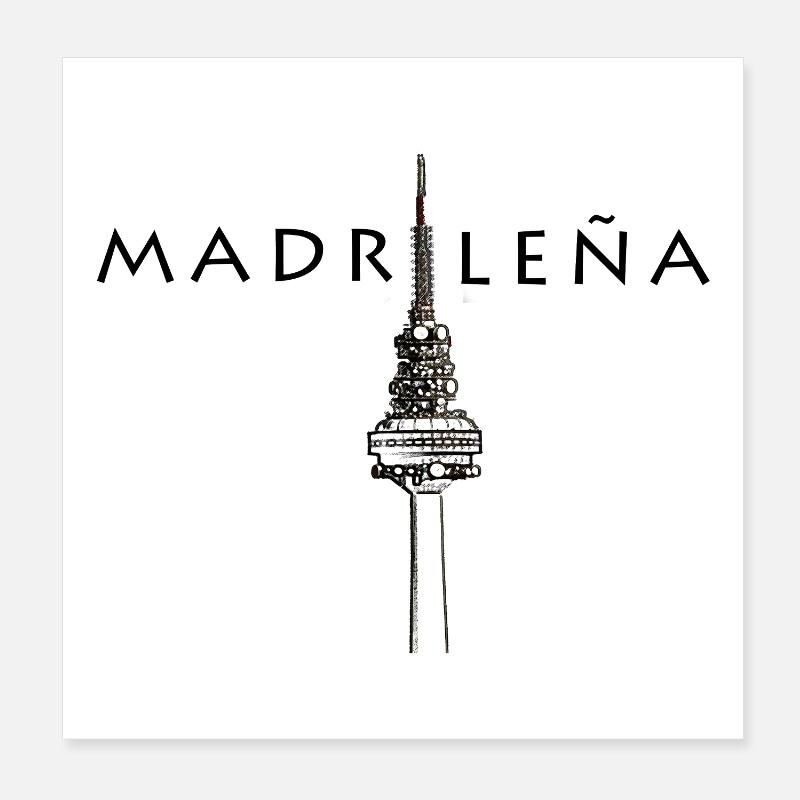 MADRILENIUM Poster 20x20 cm