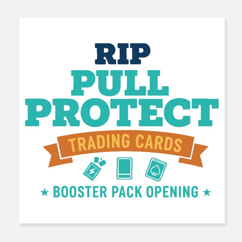 Pack d’extension de cartes à collectionner Rip Pull Protect Poster 20 x 20 cm