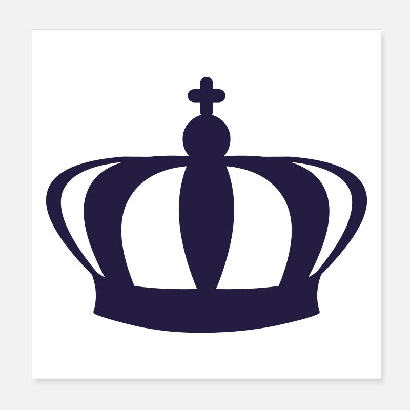 Couronne Poster 20 x 20 cm