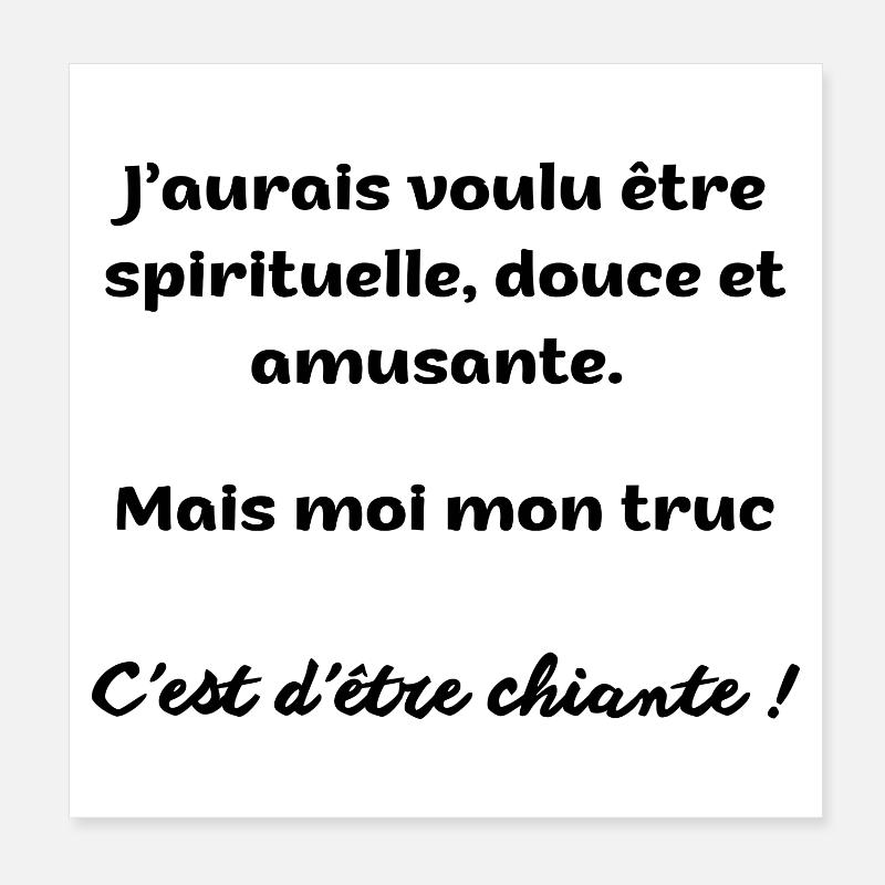 Chiante Poster 20 x 20 cm