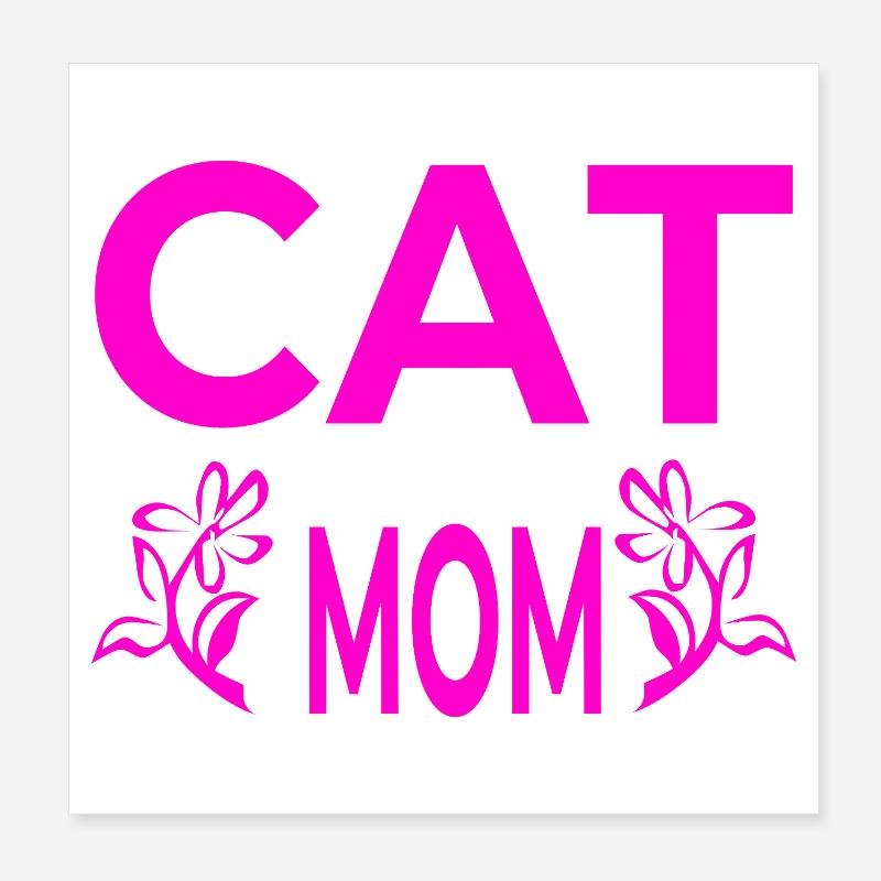 feline Poster 8" x 8" (20x20 cm)