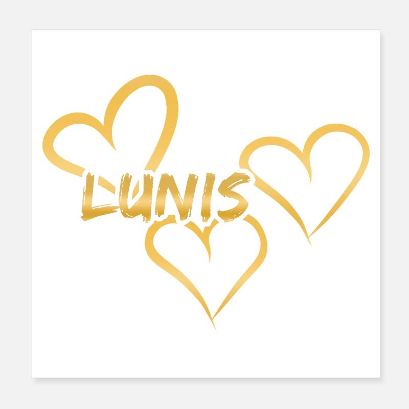 Lunis Lunis Poster 20 x 20 cm