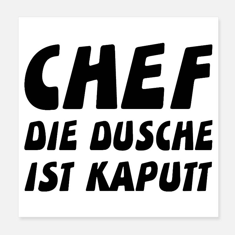 chef Poster 8" x 8" (20x20 cm)