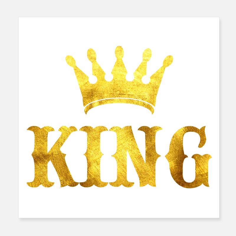 Couronne du Roi Poster 20 x 20 cm